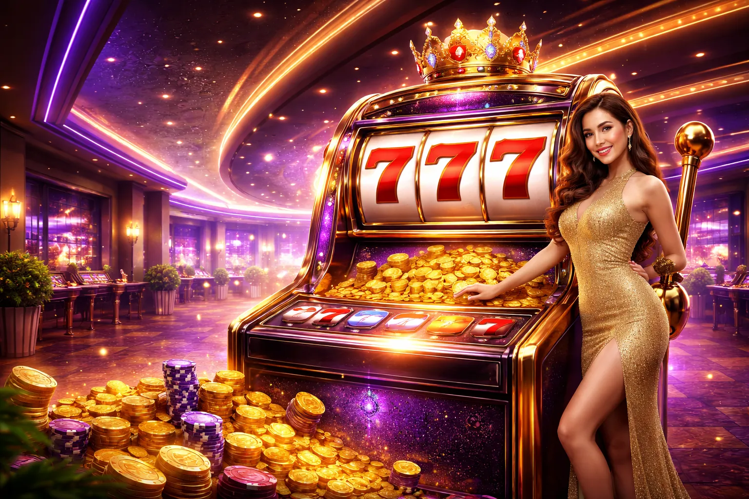 Hình ảnh chính trò chơi Slot tại 7clubs